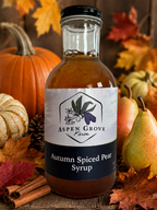 Autumn Spiced Pear Syrup — Aspen Grove Farm