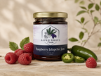 Raspberry Jalapeno Jam jar product portrait